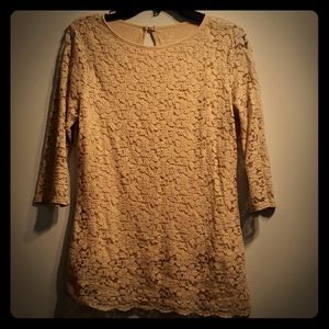 Vintage lace top